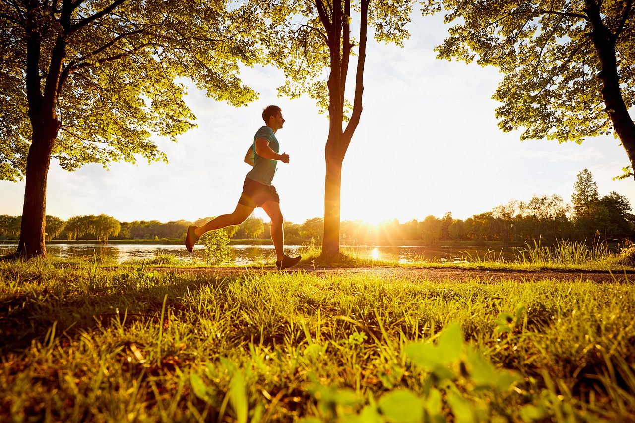 Adpbe Stock Runner in Park