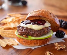 Fruit and Nut Burgers