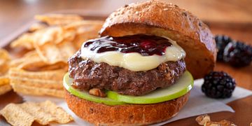 Fruit and Nut Burgers
