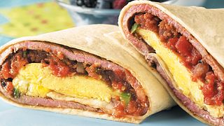 Beef Breakfast Burrito