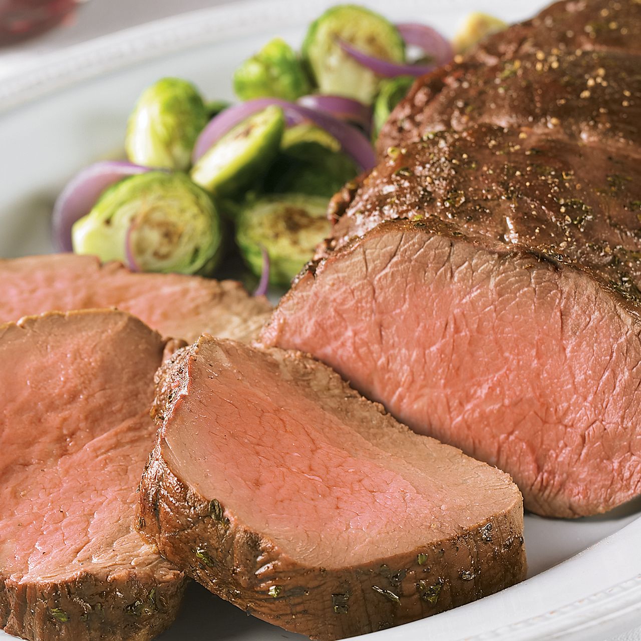 Beef Tenderloin with Easy Cranberry Balsamic Sauce