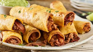 Beef Brisket Taquitos