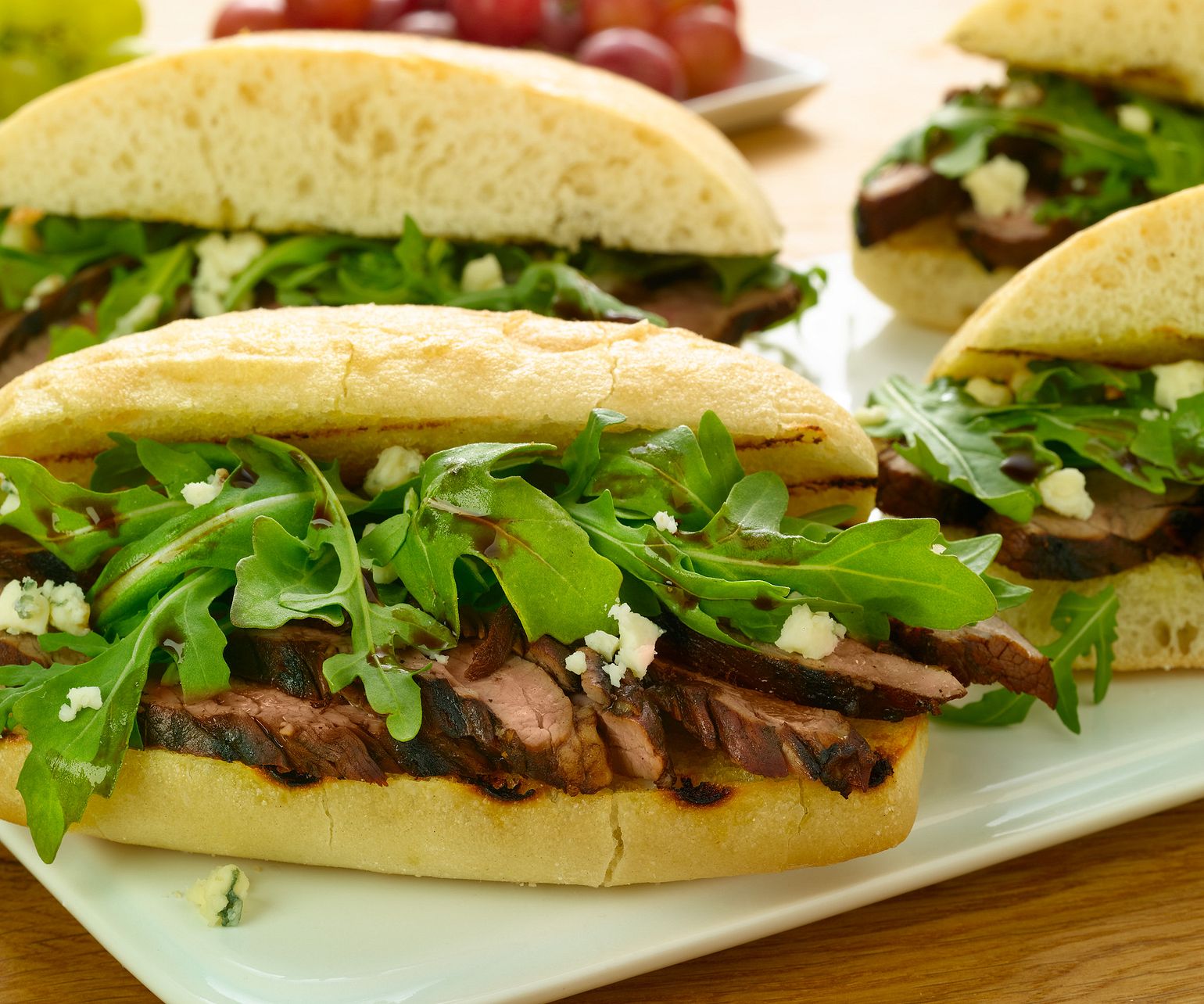 Balsamic & Blue Cheese Steak Sandwich