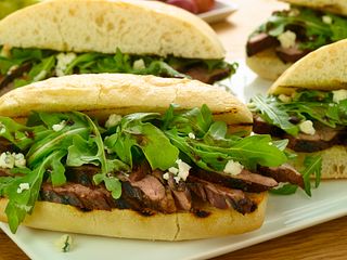 Balsamic & Blue Cheese Steak Sandwich