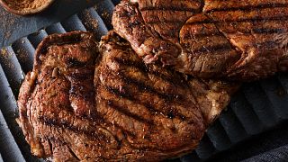 Grilled Cowboy Steaks