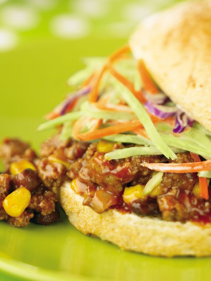 Super Sloppy Joes with Broccoli Slaw Beef Loving Texans