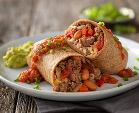 Beef and Cheese Burritos