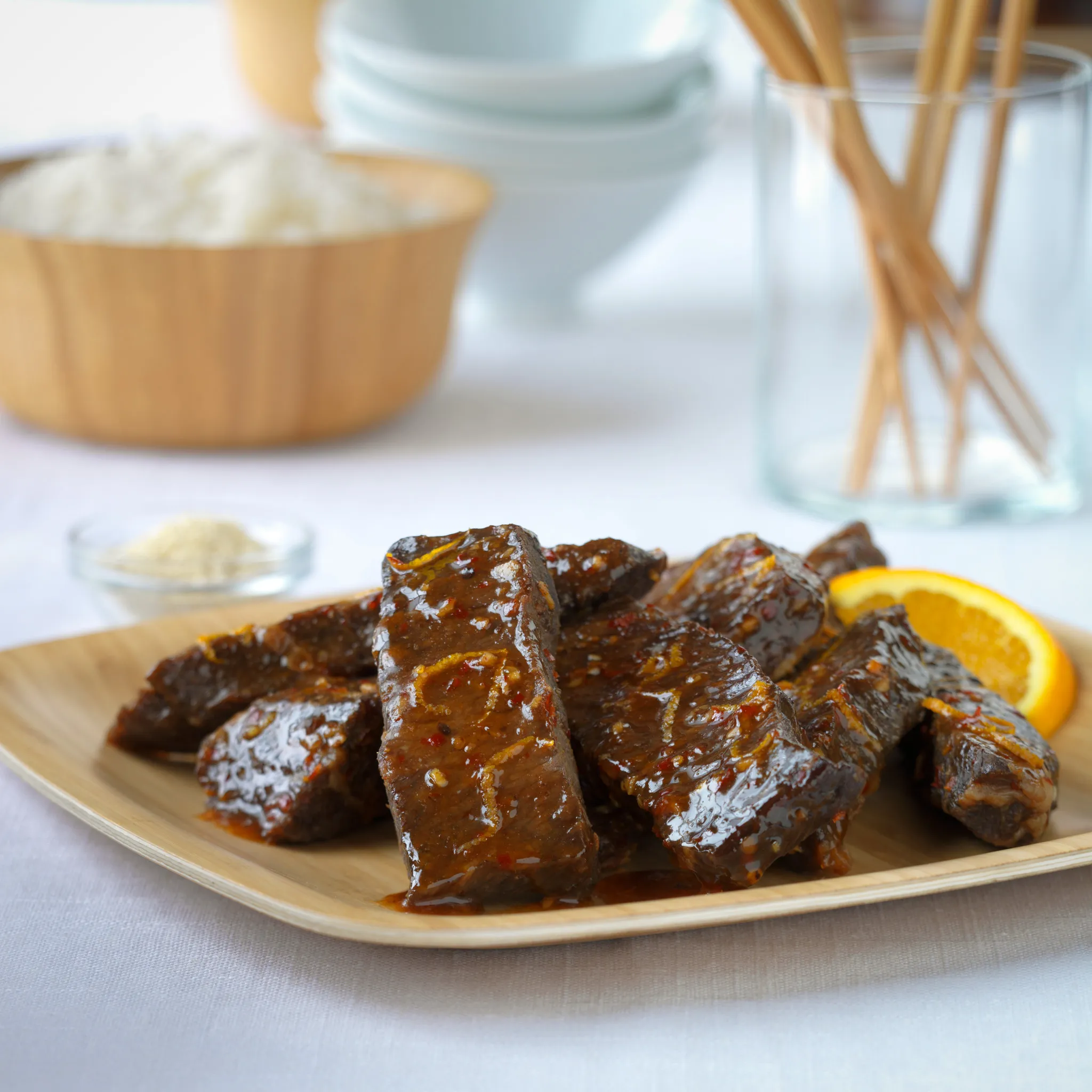 Sweet and Spicy Orange Beef