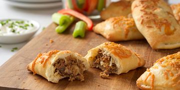Roast Beef Cheddar Pockets