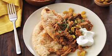 Slow Cooker Shredded Beef - Indian Variation