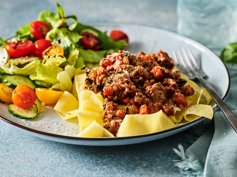 Beef & Kale Bolognese