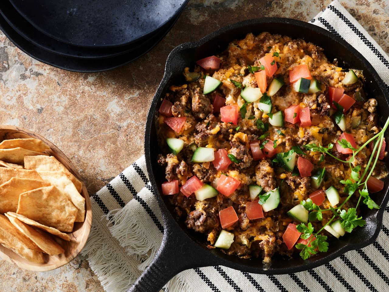 Daytona Cheeseburger Dip