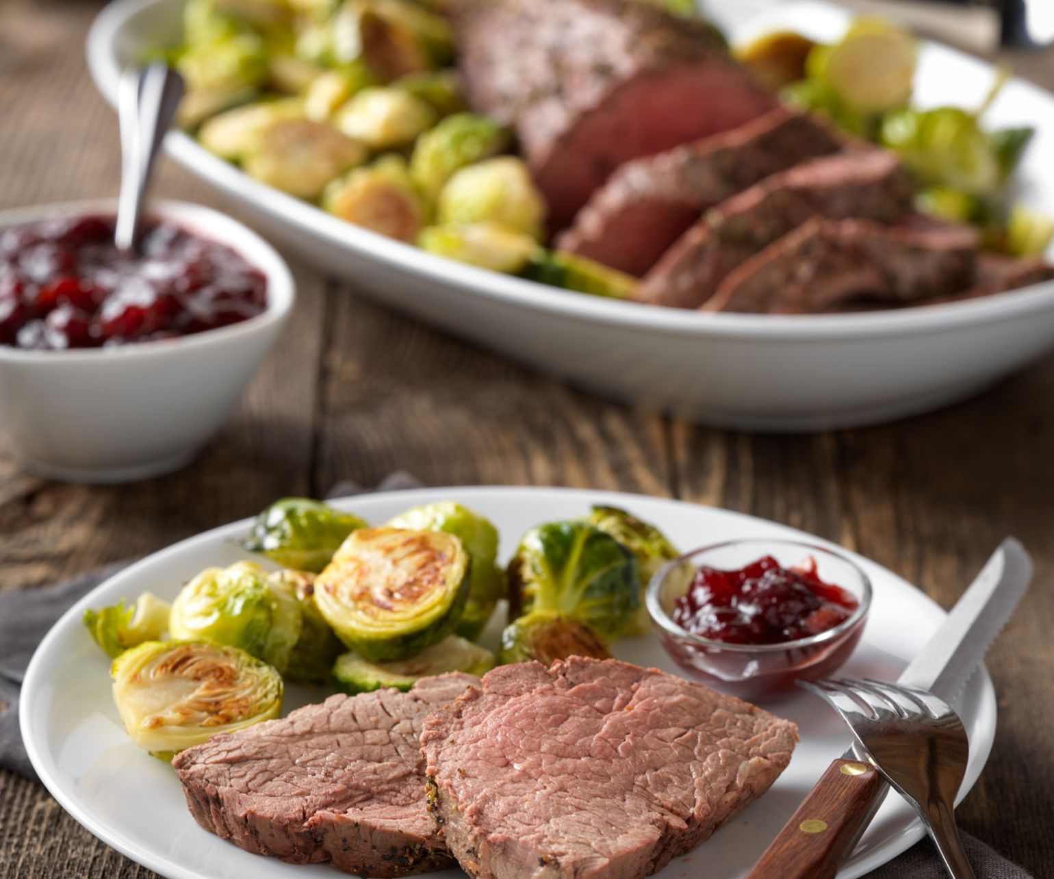 Classic Beef Tenderloin Roast with Cranberry Drizzle | Beef Loving ...