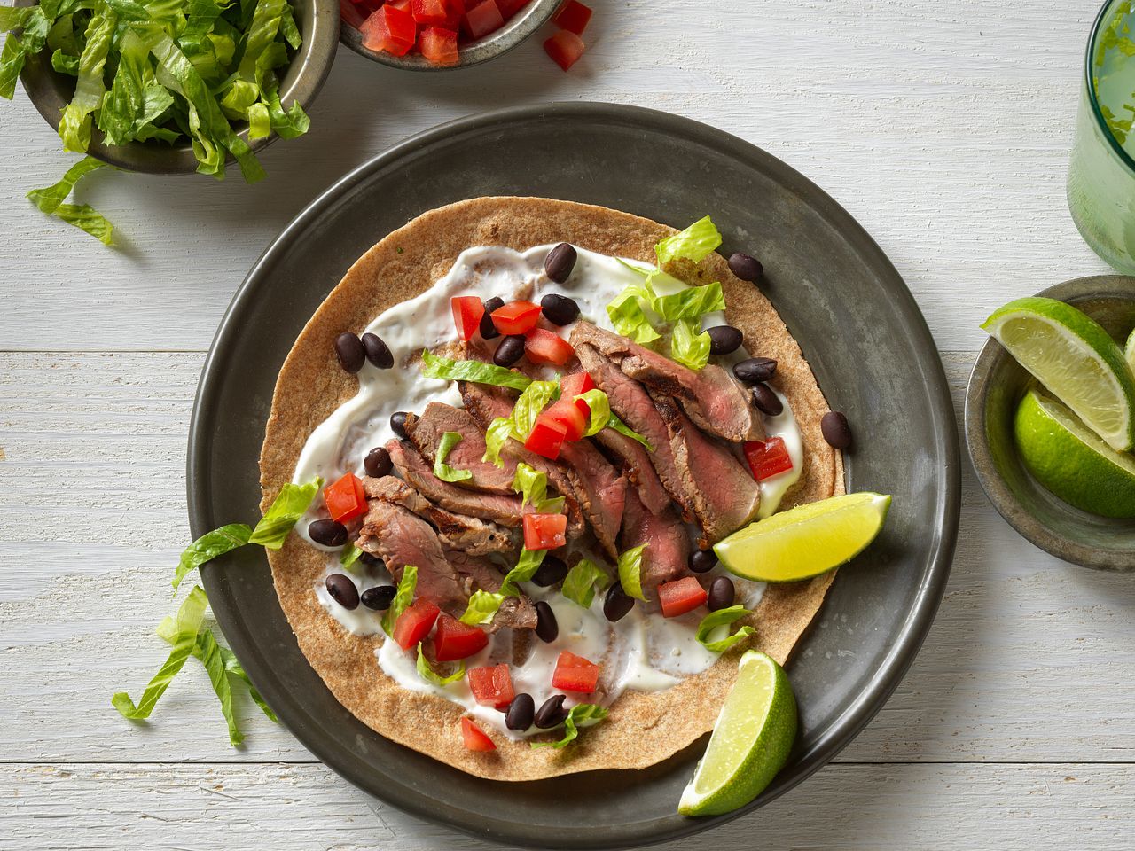 Mexican Steak Soft Tacos