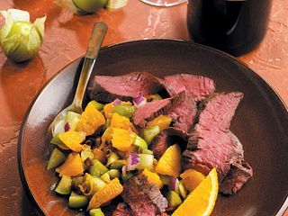 Orange-Chipotle Skirt Steaks