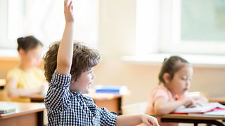 Child raising hand in classroom AdobeStock_101018383.jpeg