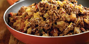 South-Of-The-Border Beef Hash