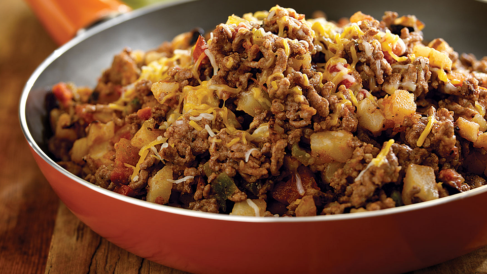 South-Of-The-Border Beef Hash