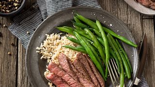 Pepper-Rubbed Beef Chuck Eye Steak