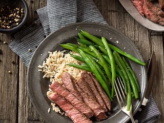 Pepper-Rubbed Beef Chuck Eye Steak