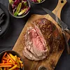 Beef Rib Roast with Lemon Glazed Carrots & Rutabagas