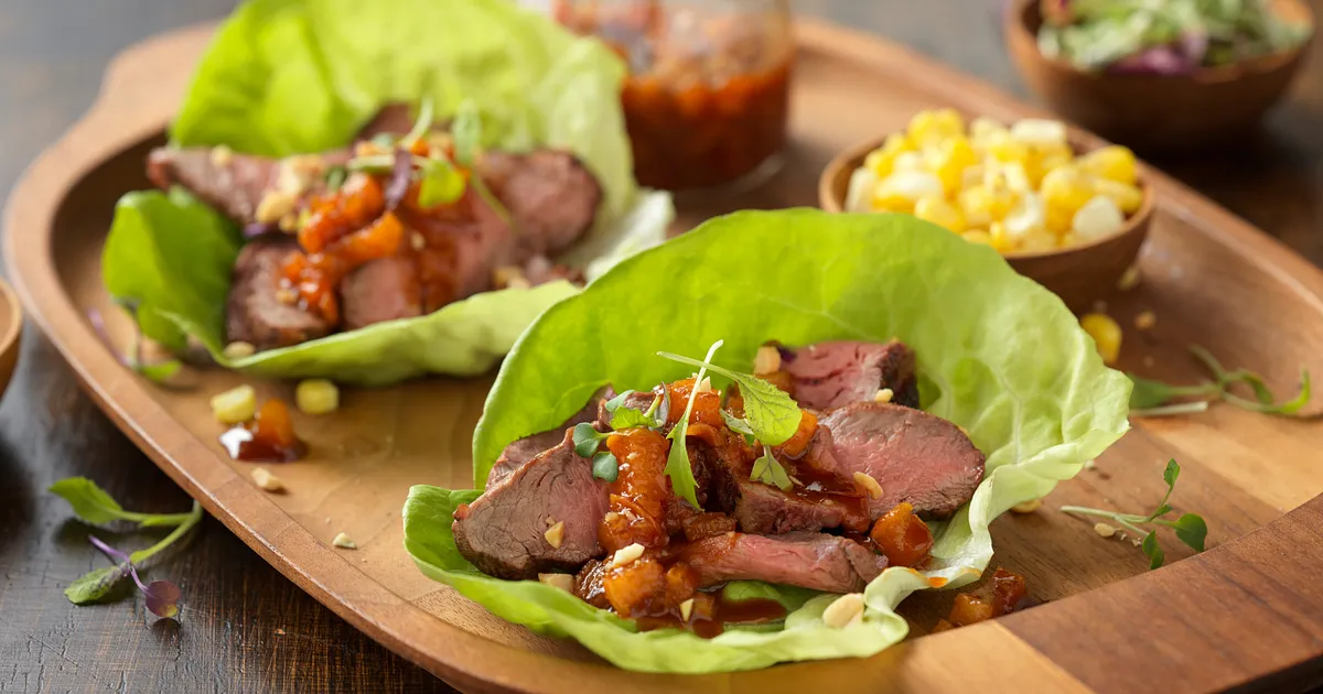 Beef Bulgogi Lettuce Wraps | Beef Loving Texans | Beef Loving Texans is your one-stop information ce