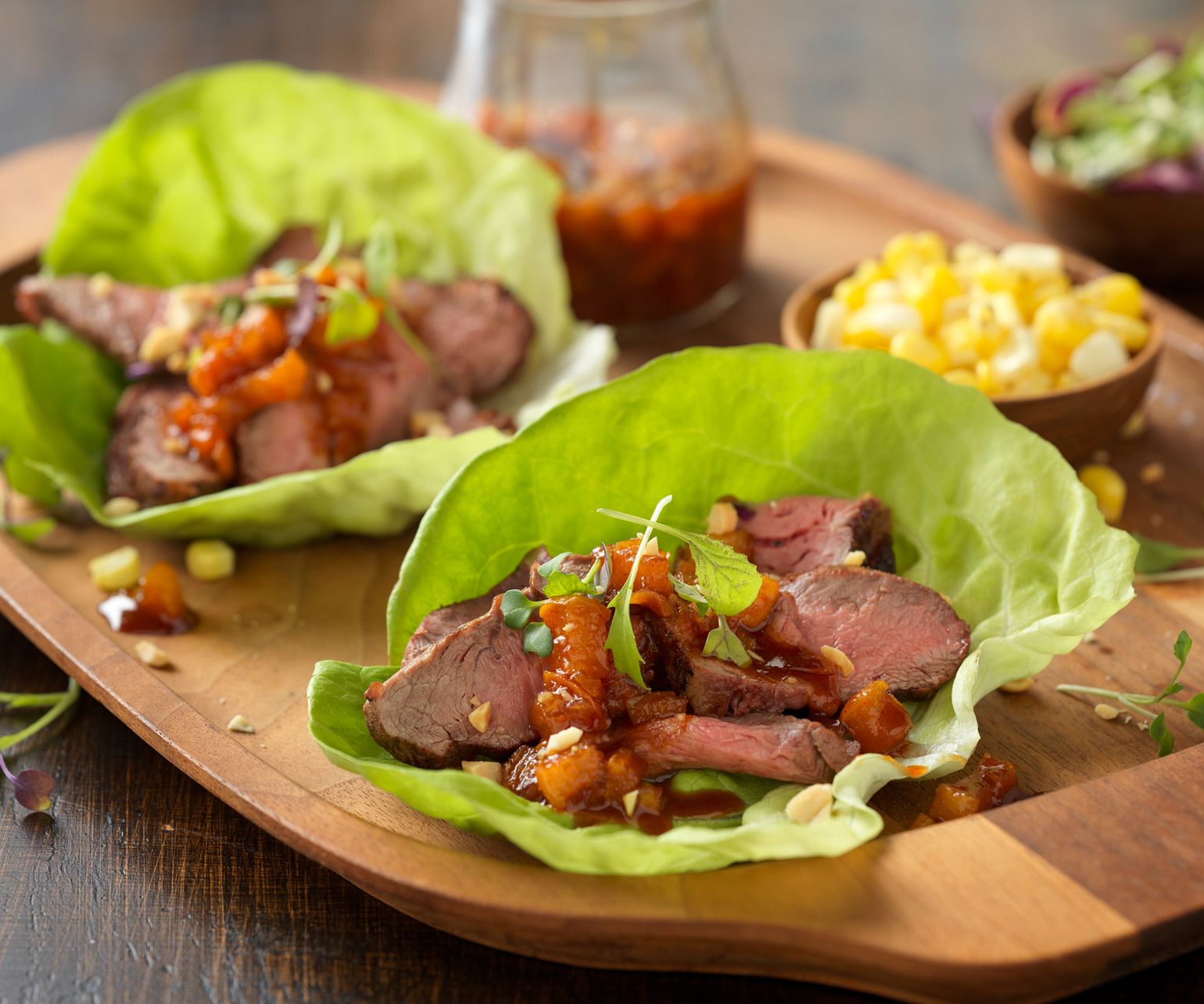 Beef Bulgogi Lettuce Wraps