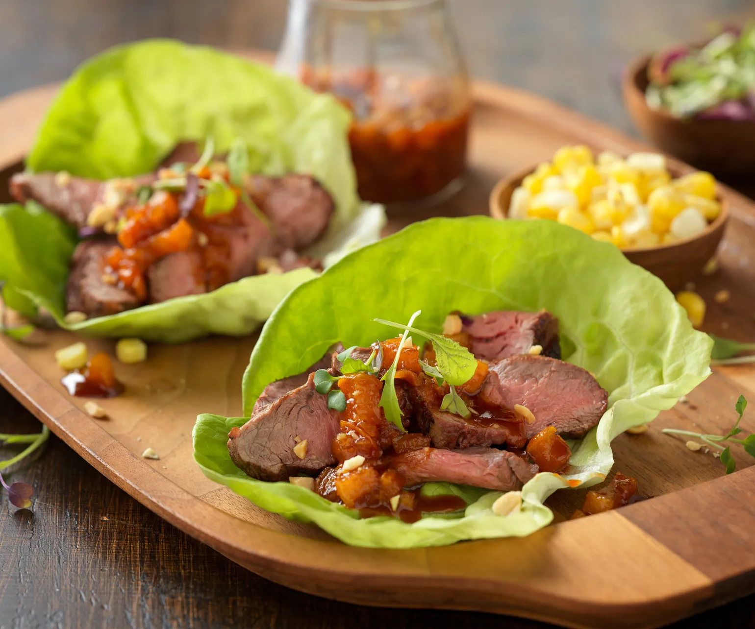 Beef Bulgogi Lettuce Wraps