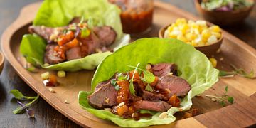 Beef Bulgogi Lettuce Wraps