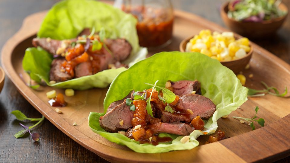 Beef Bulgogi Lettuce Wraps