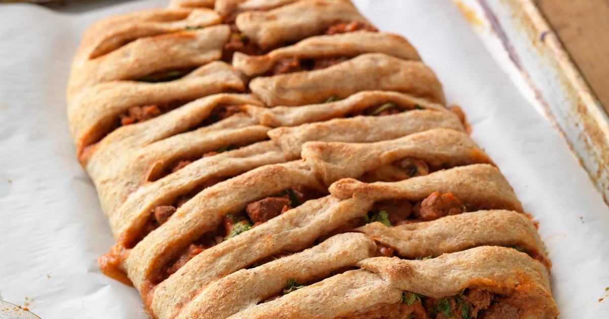 Italian Beef Sausage Stromboli | Beef Loving Texans