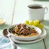 Beef, Mushroom and Greens Savory Oats