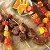 Citrus-Rubbed Beef Top Sirloin & Fruit Kabobs