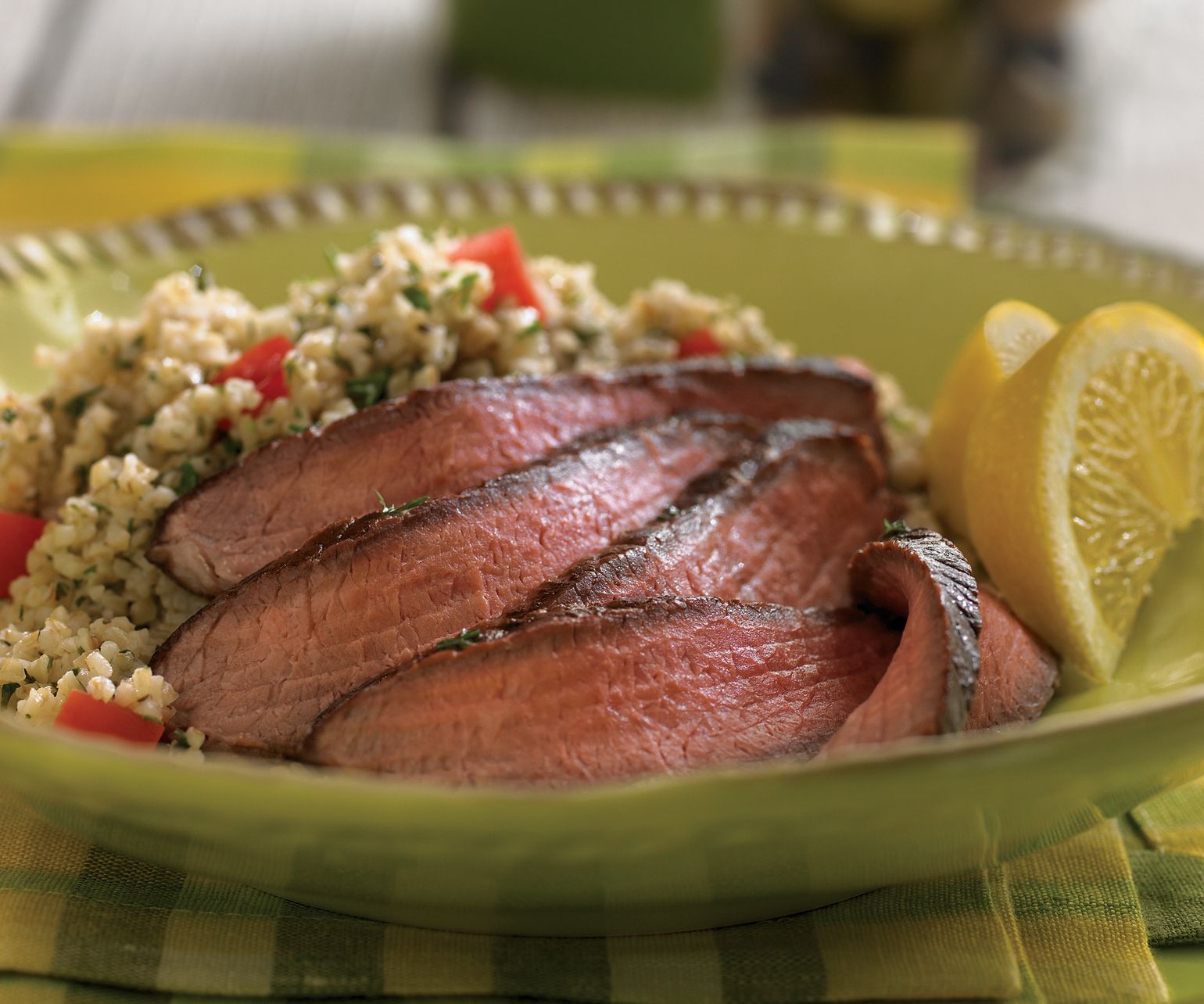 Grilled Beef and Tabbouleh Salad