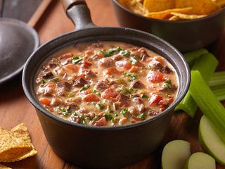 Beef and Kale Queso Fundido