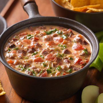 Beef & Kale Queso Fundido