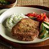 Country-Fried Steaks with Tomato-Basil Sauce