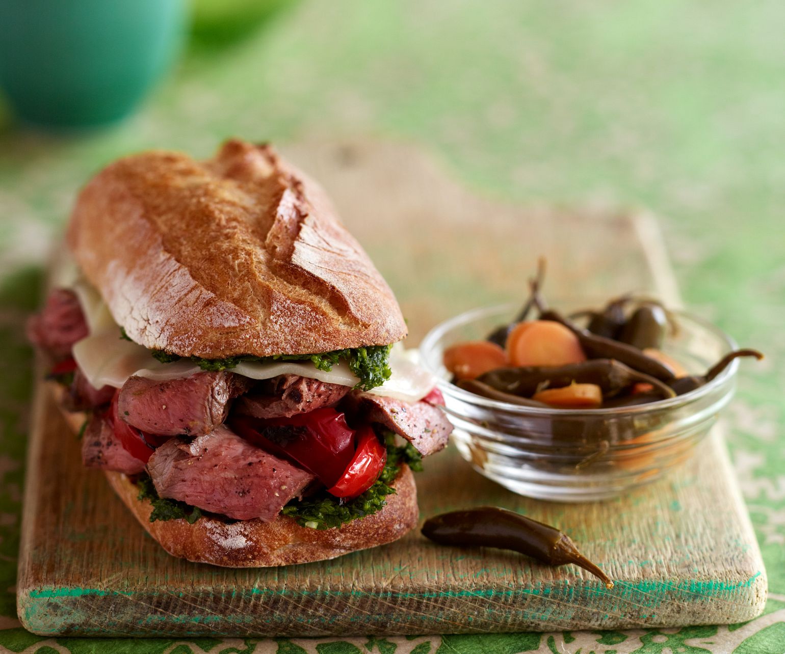 Churrasco Steak Sandwich, Beef Loving Texans