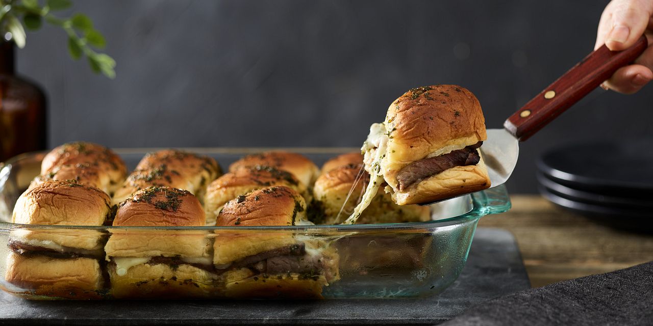 Easy Roast Beef Potluck Rolls