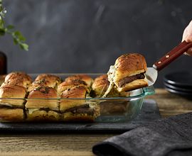 Easy Roast Beef Potluck Rolls