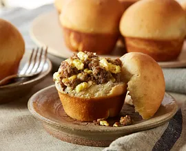 Easy Beef Breakfast Rolls