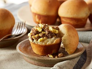 Easy Beef Breakfast Rolls