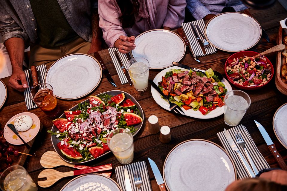 Evening Beef Tablescape