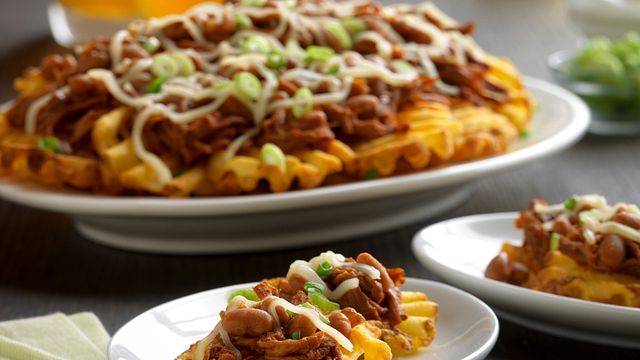 烤肉“玉米片”