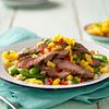 Grilled Steak with Mango Salsa