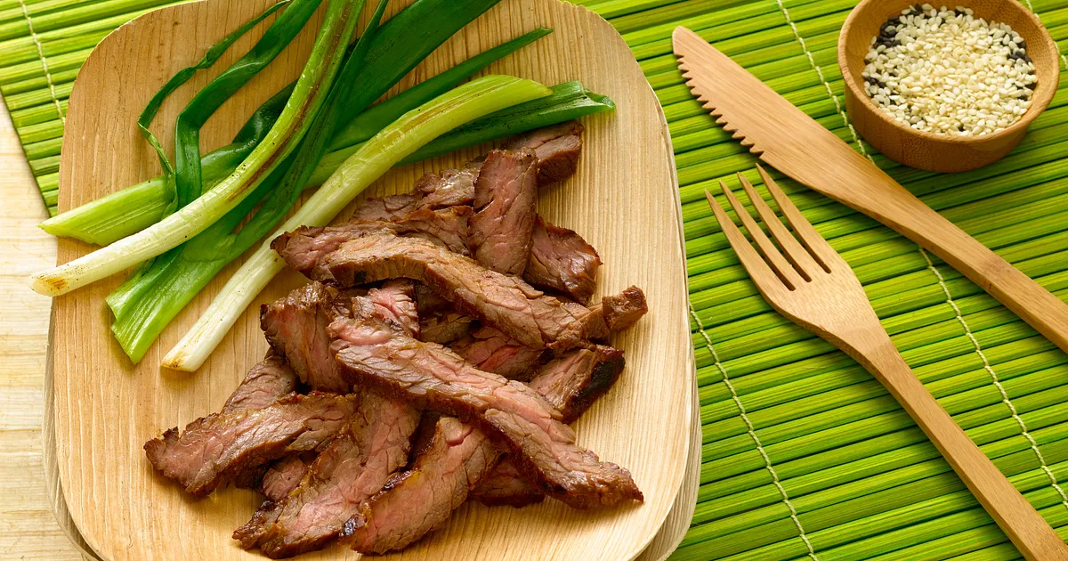 Asian Barbecued Skirt Steak | Beef Loving Texans | Beef Loving Texans is your one-stop information c