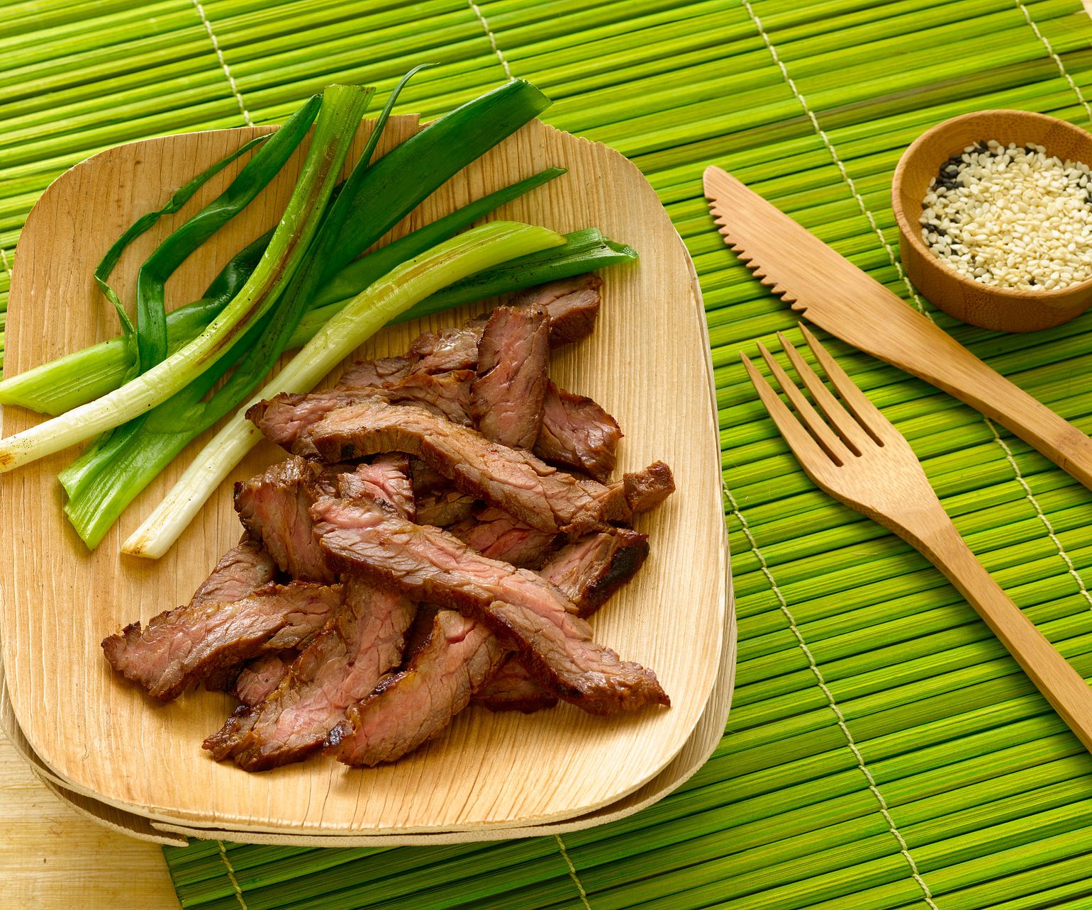 Asian Barbecued Skirt Steak