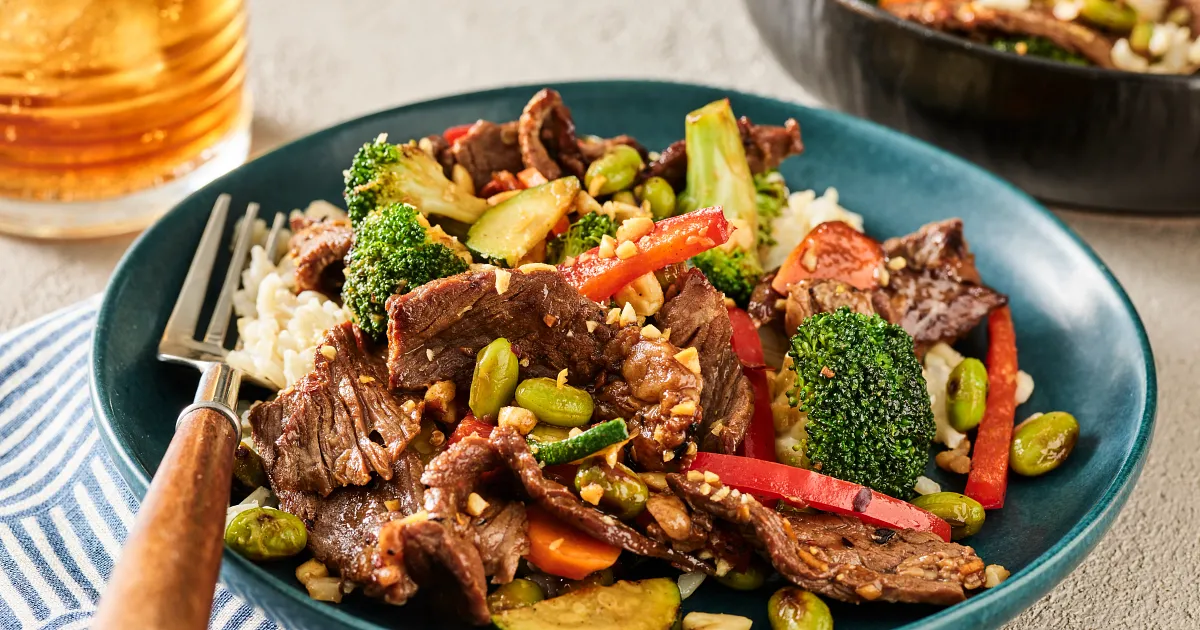 Sizzling Asian Stir-Fry | Beef Loving Texans | Beef Loving Texans is your one-stop information cente