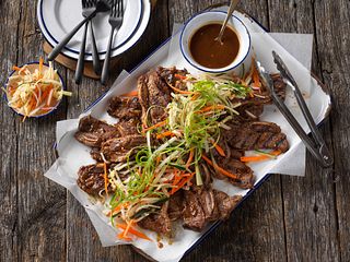 Beef Short Ribs with Pickled Vegetables