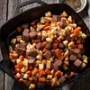 Beef Steak and Root Vegetable Hash